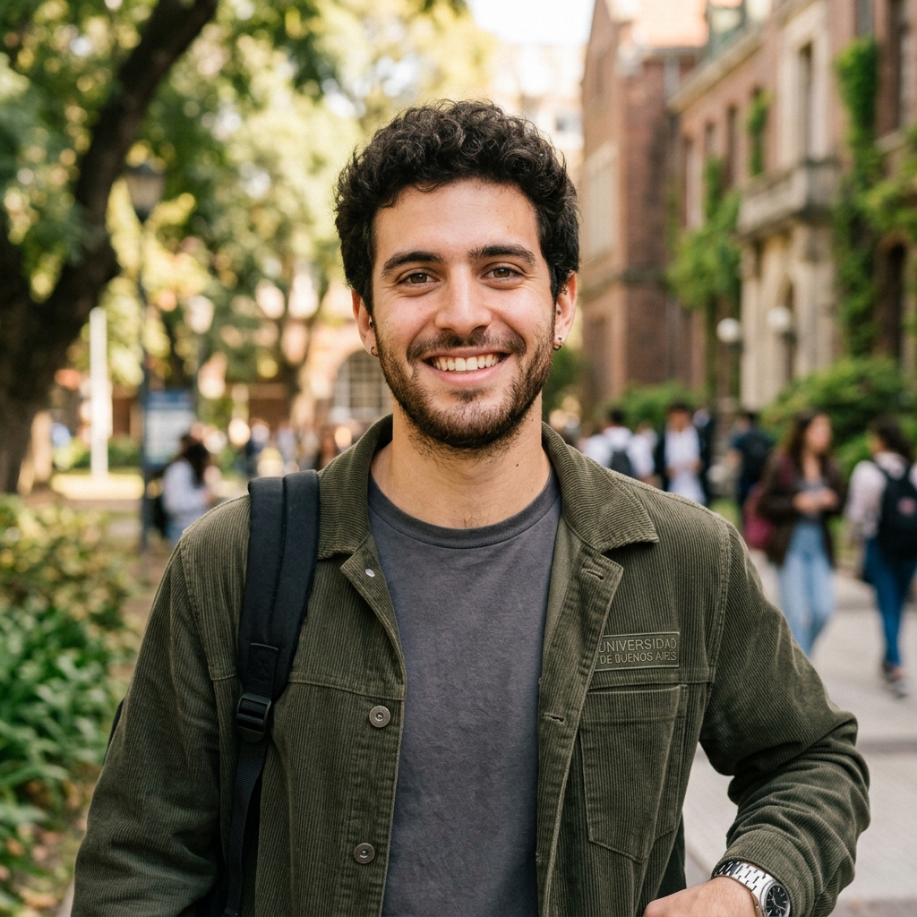 Carlos R., Naval engineering student from Argentina